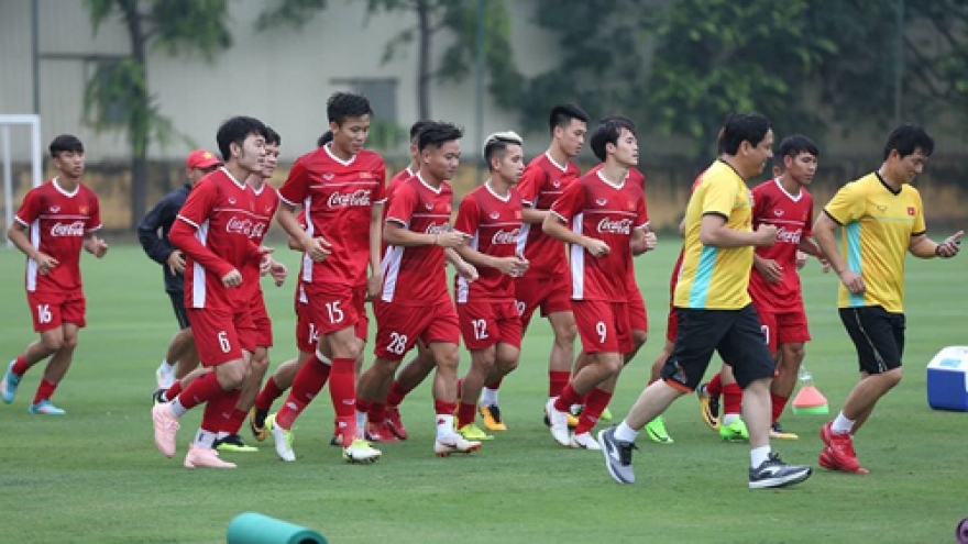 National men’s football team prepares for 2018 AFF Suzuki Cup