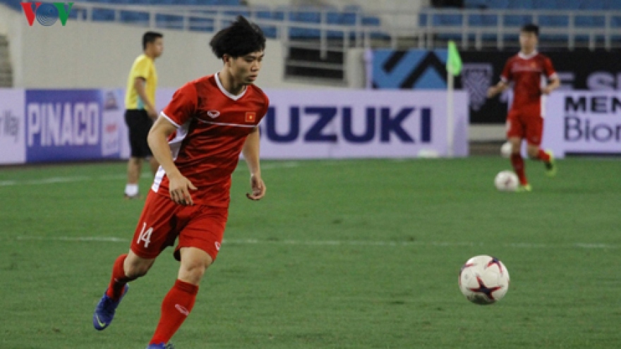 Vietnamese national team ready for match against Malaysia