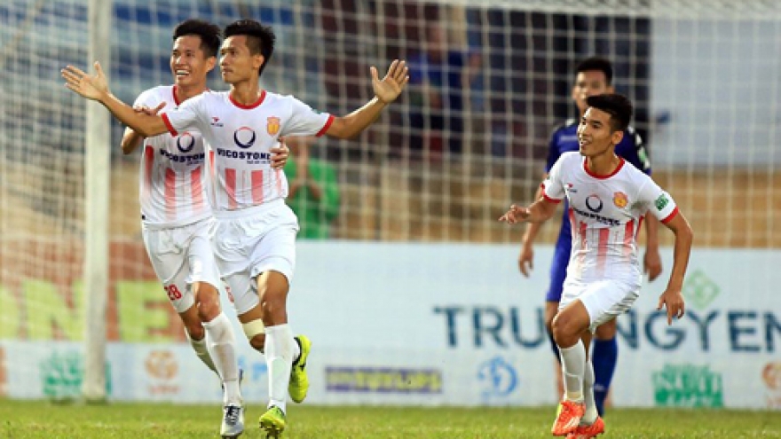 V-League table after 25th round: Nam Dinh retains 13th place