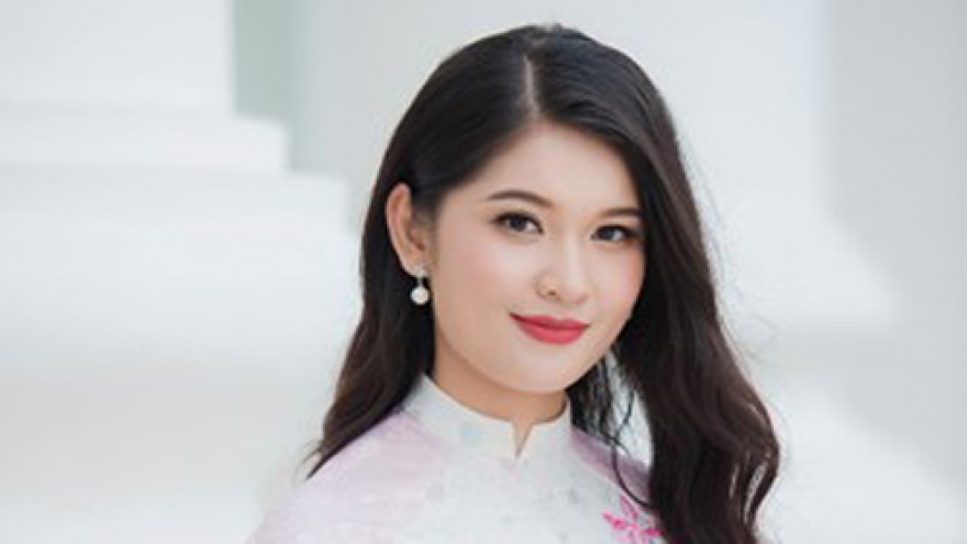 Thuy Dung radiant at final Miss Vietnam recruitment day