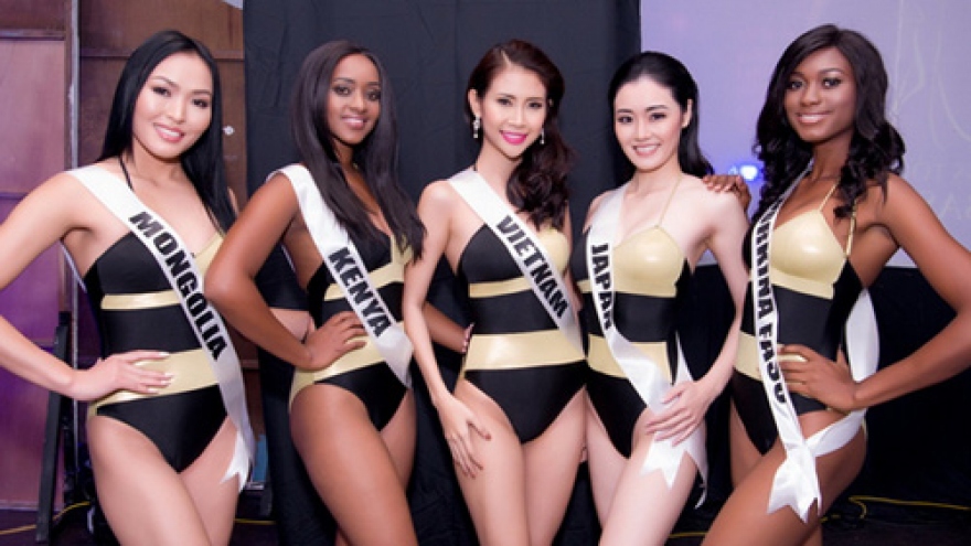 Phuong in Top 15 of World Miss Tourism Ambassador’s swimsuit comp