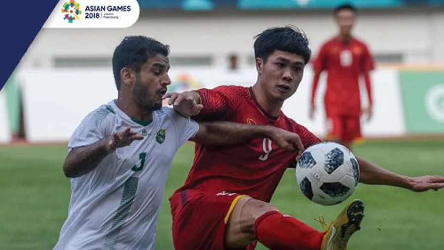 ASIAD 2018 rankings: Vietnam Olympic squad tops Group D