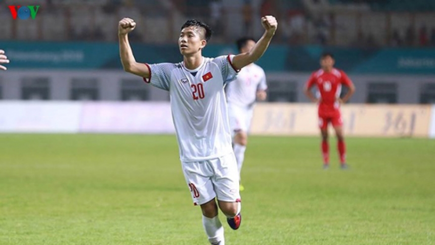
        ASIAD 2018 rankings: Vietnam Olympic squad tops Group D 
                          
                      