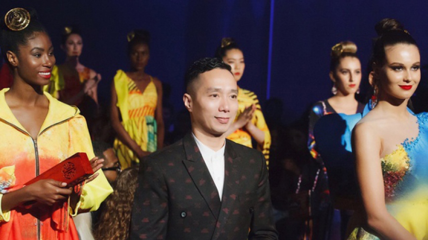 Hoai Nam debuts collection during New York Couture Fashion Week