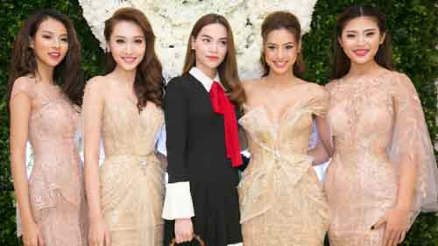 Celebrities gather in HCMC party