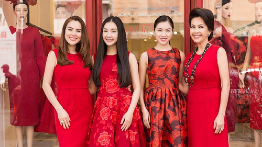 Vietnamese beauties charming in Do Manh Cuong’s designs