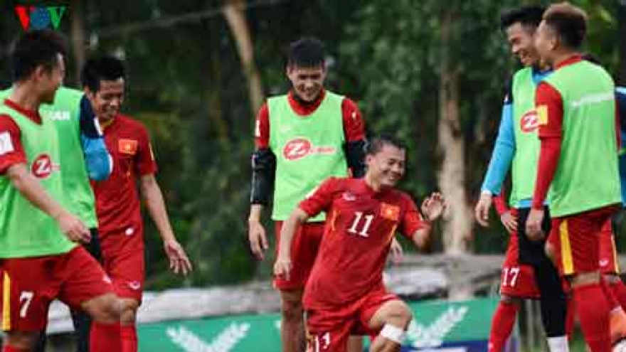 National football squad prepares for AYA Bank Cup final round