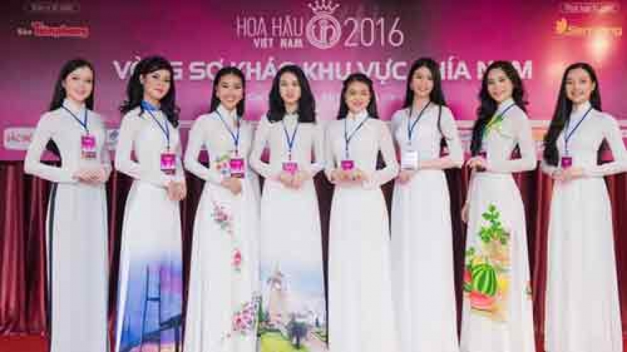 Prominent beauties compete at Miss Vietnam 2016 qualifying round