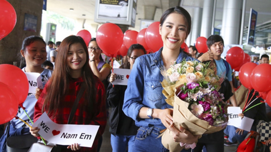 Nam Em warmly welcomed home