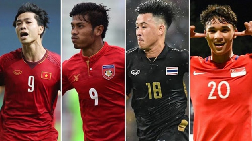 Cong Phuong, Tien Linh among the top 9 U23 goal scorers in SEA