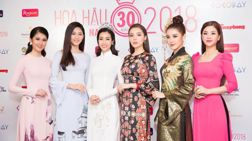 Beauty queens wow at Miss Vietnam 2018 conference