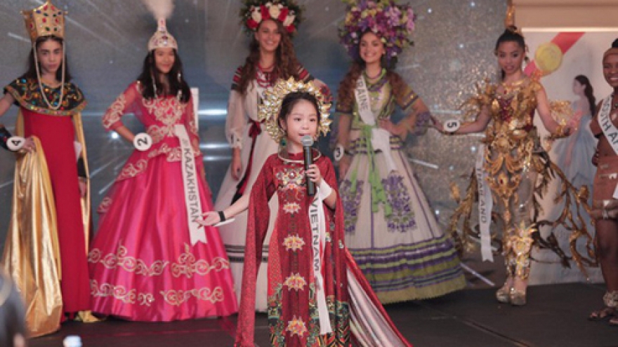 Hong Lam crowned Little Miss Eurasia 2018