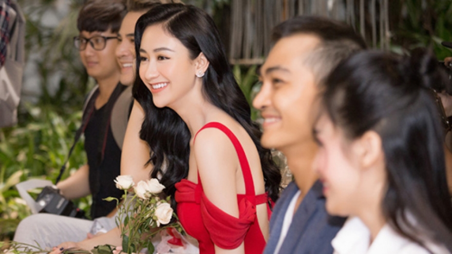 Ha Thu announces she is filming a new TV show