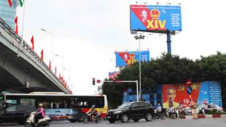 
        In pictures: Hanoi decks out for election day
                          
                      