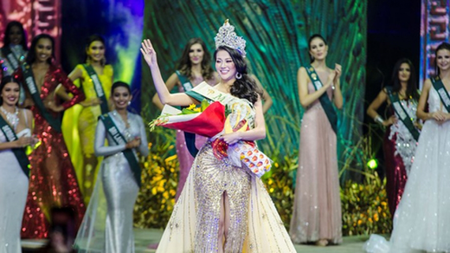 A look back at Phuong Khanh’s journey through Miss Earth 2018