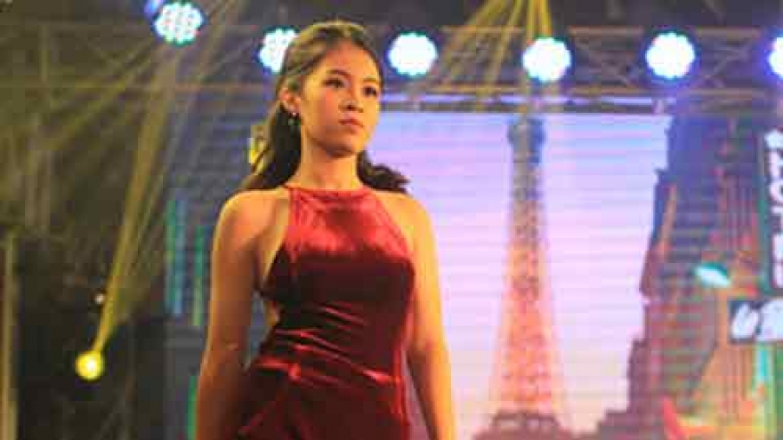 Student designs wow on the catwalk