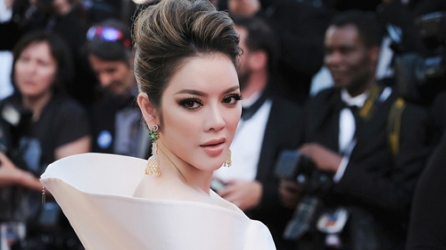 Ly Nha Ky takes her fashion to Cannes Red Carpet