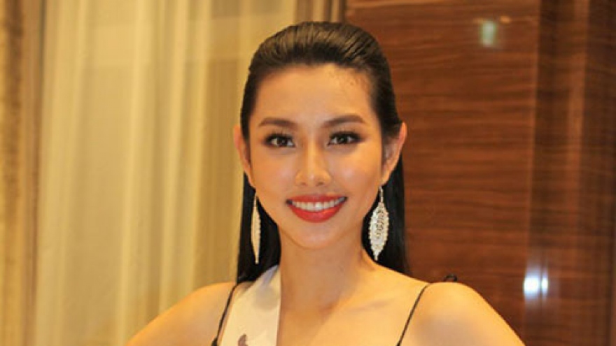 First images of Thuy Tien at Miss International 2018