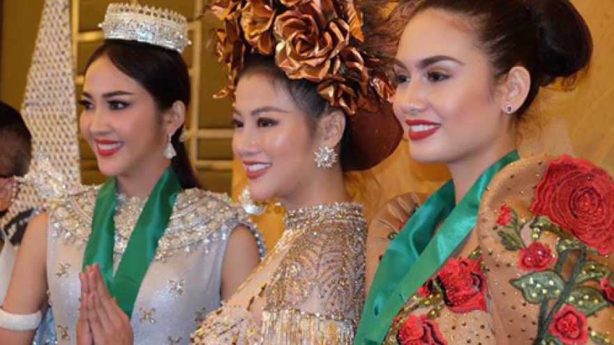 Phuong Khanh wins gold medal at Miss Earth’s national costume session