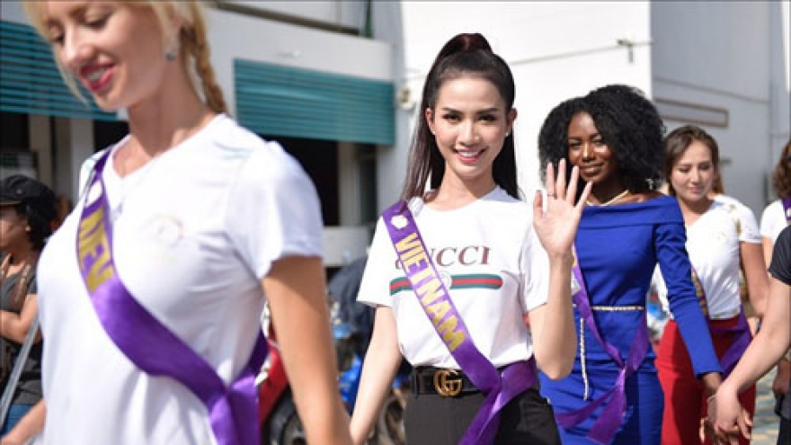 World Miss Tourism Ambassador 2018 contestants busy in Thailand