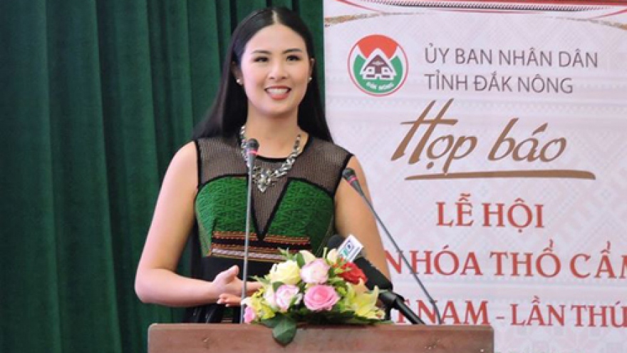 Ngoc Han named ambassador of brocade culture festival