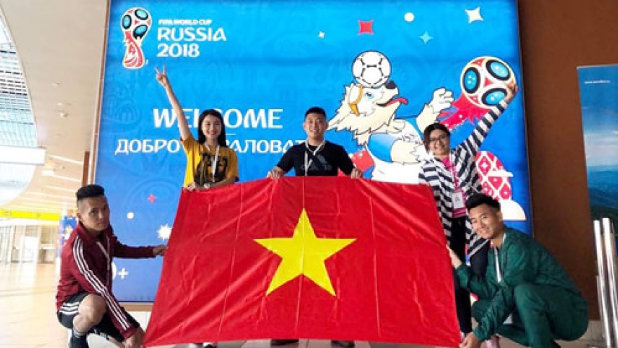 Vietnamese cheer on 2018 FIFA World Cup in Russia