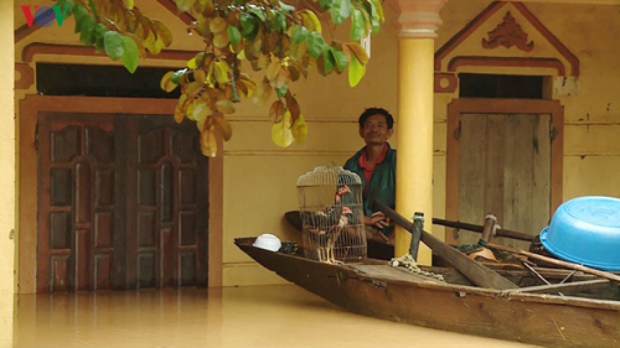 Shocking images of flooding in Quang Binh, Ha Tinh 