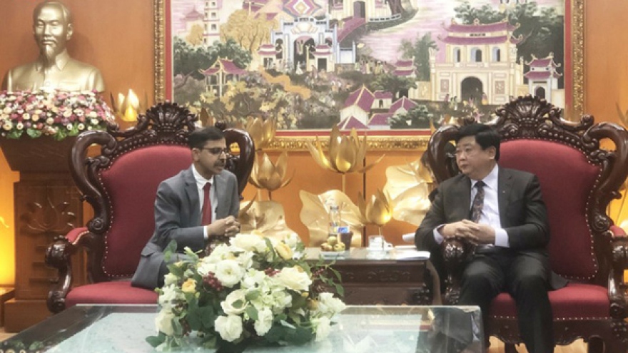 VOV President welcomes new Indian Ambassador to Vietnam