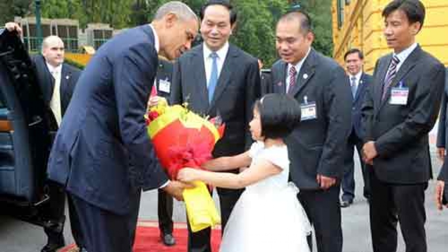 
        Day one: Barack Obama’s visit to Vietnam – in pictures
                          
                      