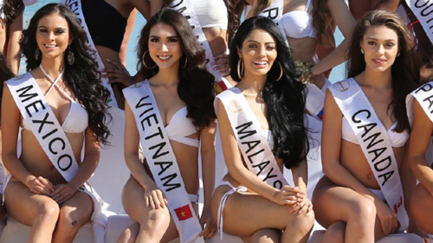 Tuong Linh in top 10 favourites at Miss Intercontinental 2017