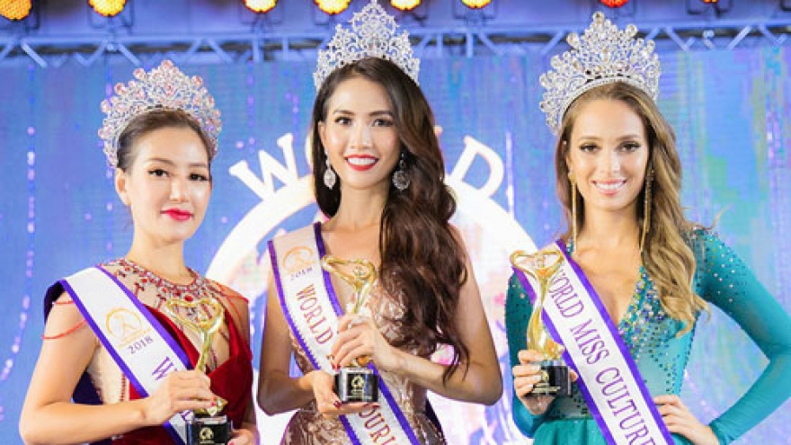 Thi Mo crowned World Miss Tourism Ambassador 2018