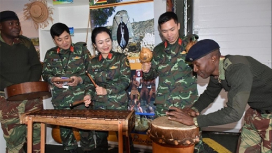 Vietnamese corner impresses at Friendship House during Army Games 2019
