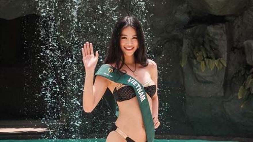 Miss Earth contestants stun in swimsuits