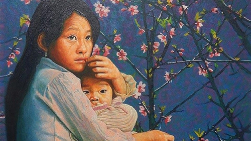 Oil painting exhibition features daily lives of Vietnamese people