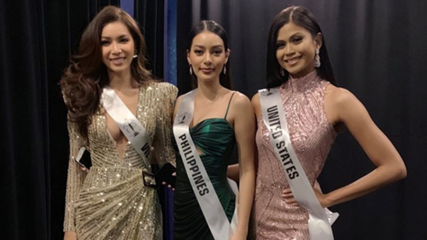 Minh Tu sparkles in graceful dress at Miss Supranational 2018