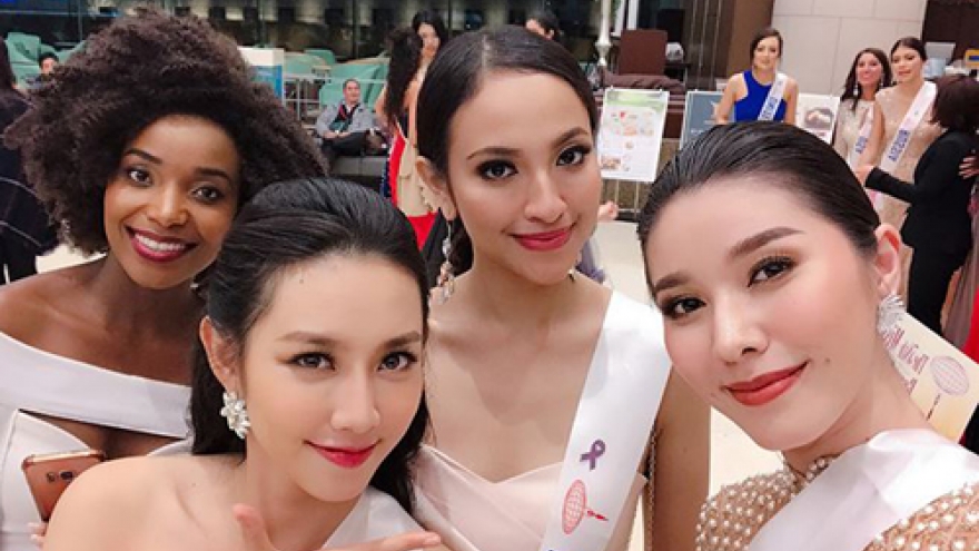 Thuy Tien shines in Miss International 2018 Press Presentation