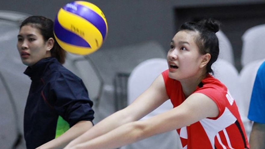 Kim Thanh wins Miss VTV Volleyball award