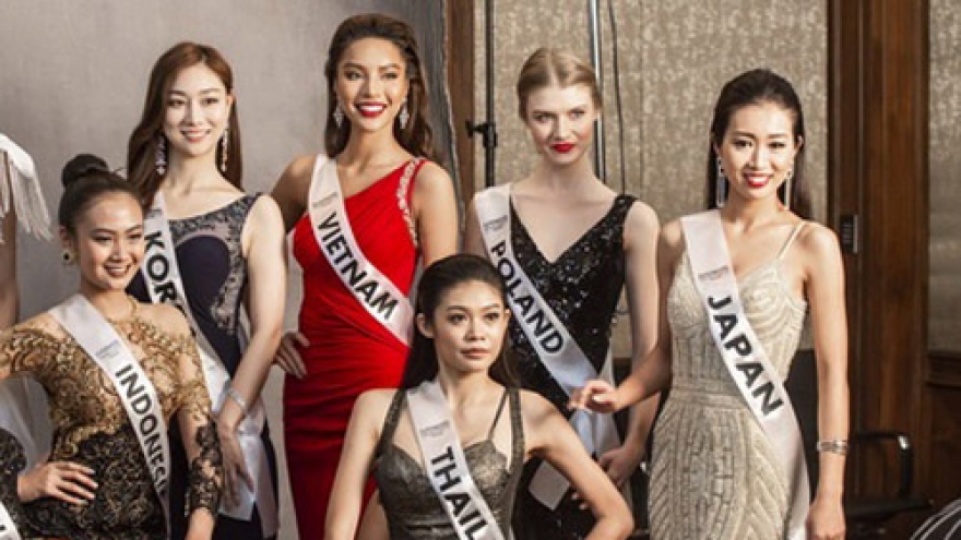 Kha Trang shines beside Supermodel Int’l 2018 finalists
