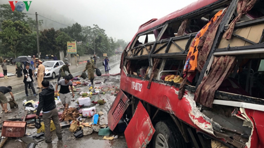 Passenger bus ploughs into billboard, kills at least 2