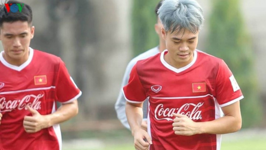 Vietnam U23 squad train ahead of int’l football championship