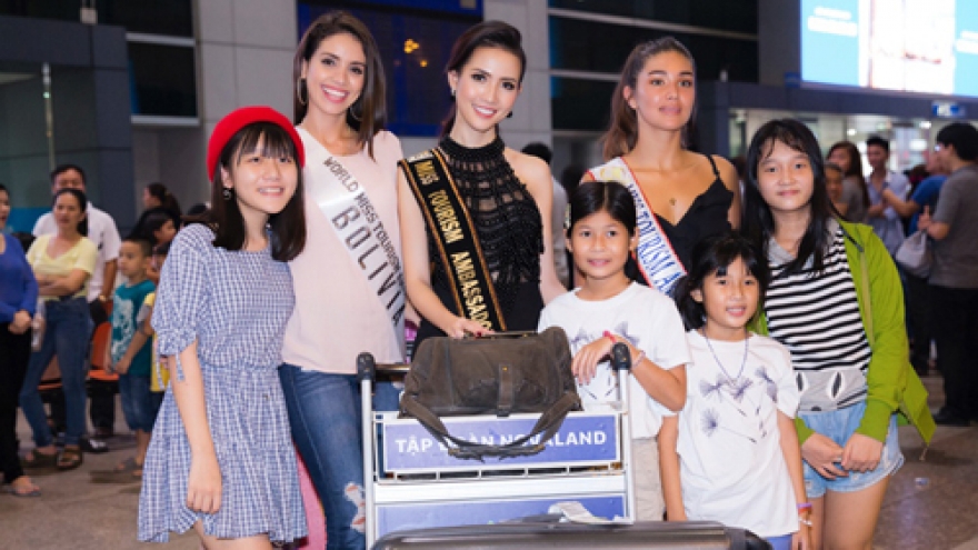World Miss Tourism Ambassador 2018 contestants welcomed in HCM City