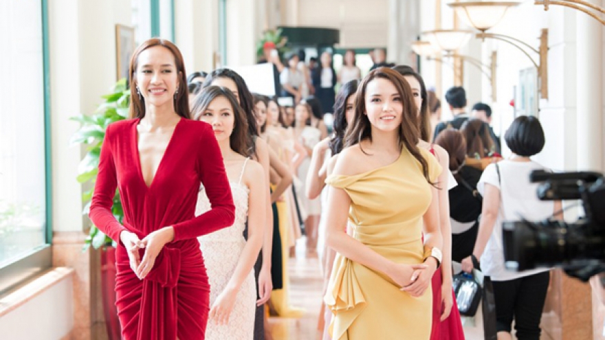 Northern preliminary round of Miss Universe Vietnam 2019 pageant held in Hanoi