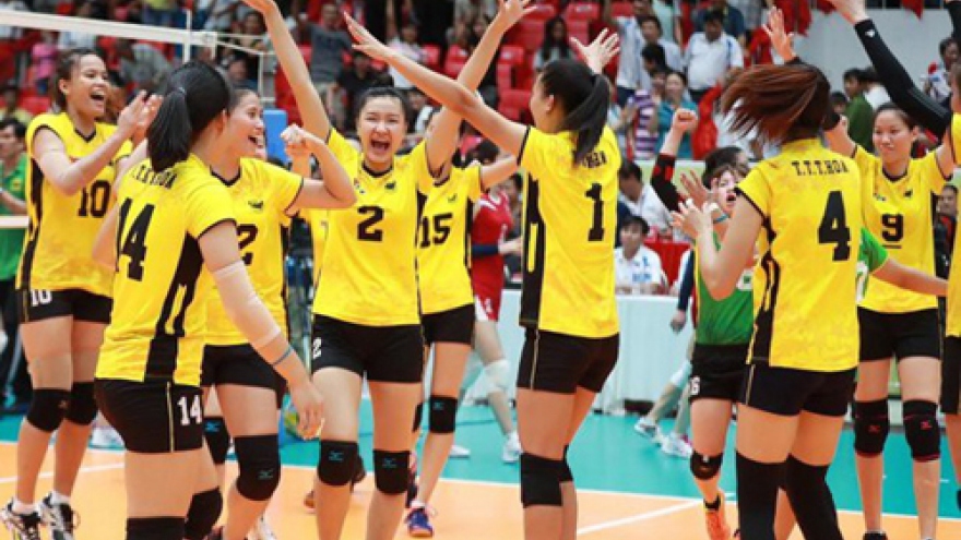 Binh Dien Long An through to semis of int’l volleyball tournament