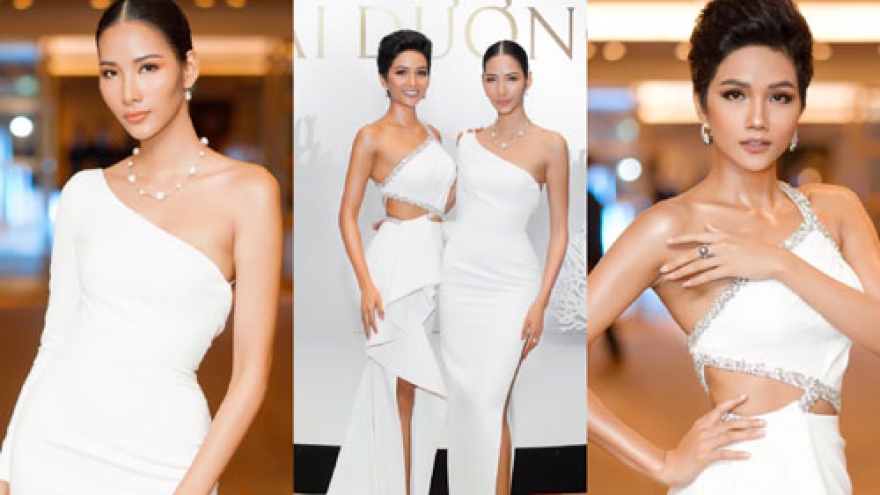 Miss Universe Vietnam 2017 winners delight at HCM City jewellery launch