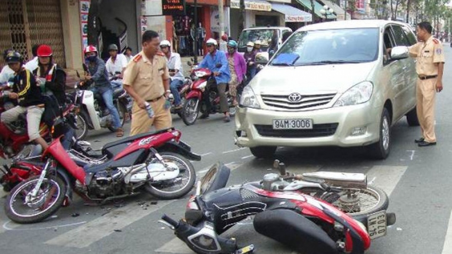 Number of traffic deaths in Vietnam falls