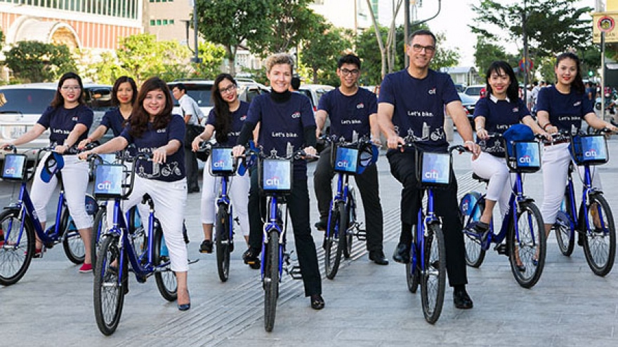 Citi Vietnam promotes healthy lifestyle and environment protection