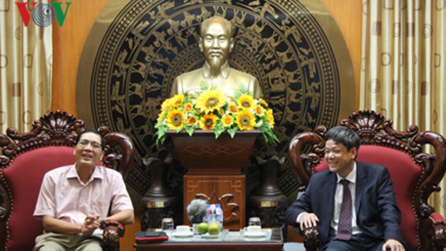 VOV Vice President meets with Vietnam Ambassador to Egypt
