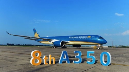 Vietnam Airlines receives eighth Airbus A350