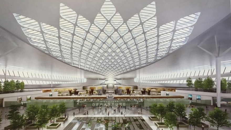 Long Thanh airport terminal designs showcased