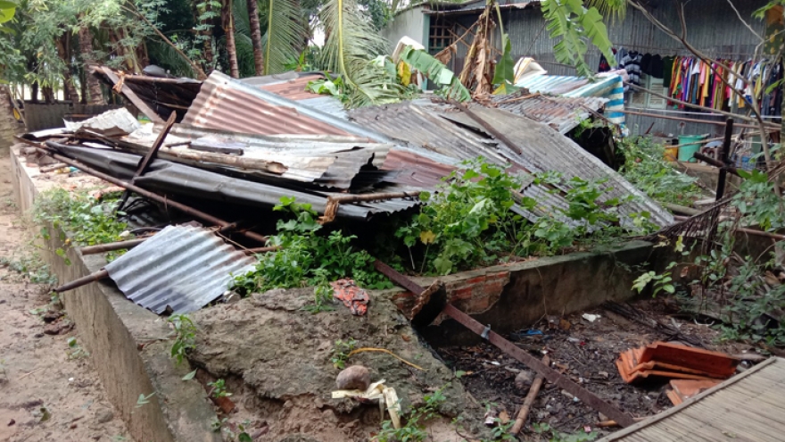 Torrential rains displace hundreds of households in An Giang